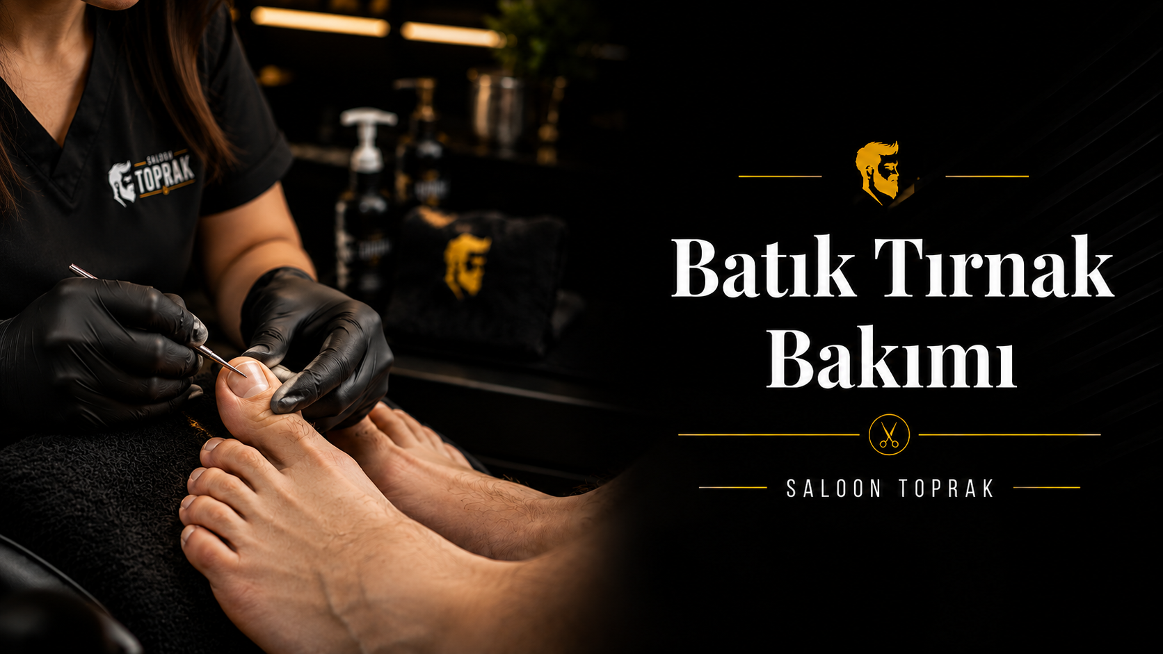 Saloon Toprak Maltepe batık tırnak bakımı