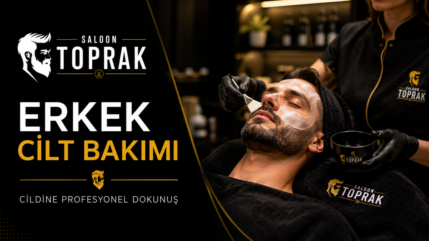Saloon Toprak Maltepe erkek cilt bakımı