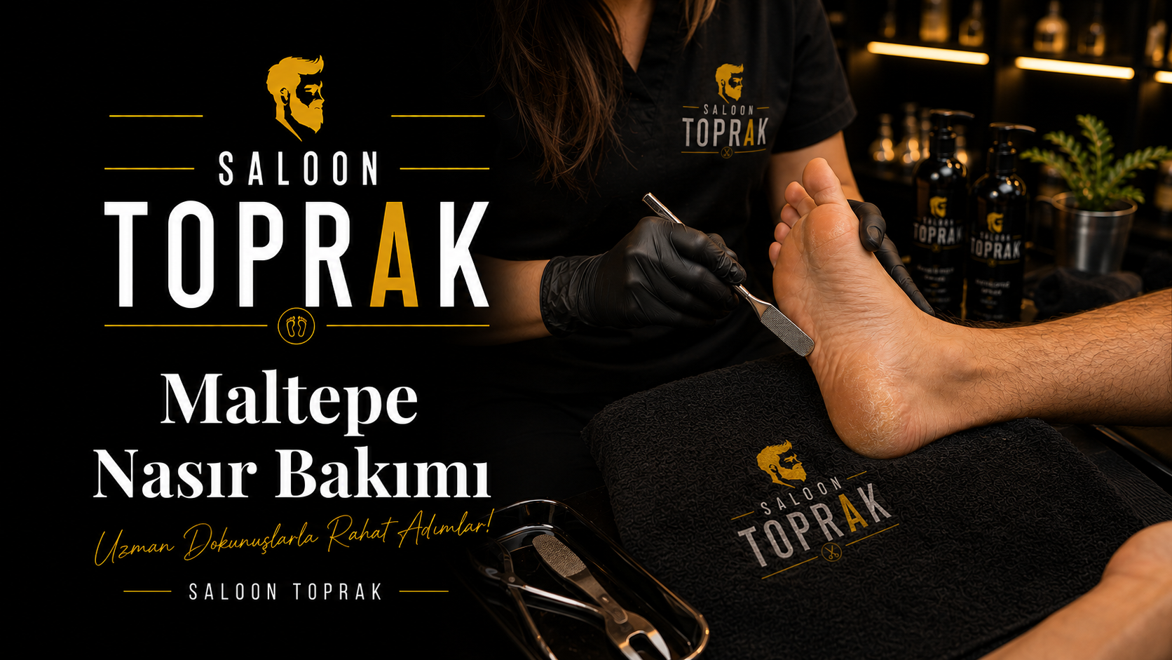 Saloon Toprak Maltepe nasır bakımı